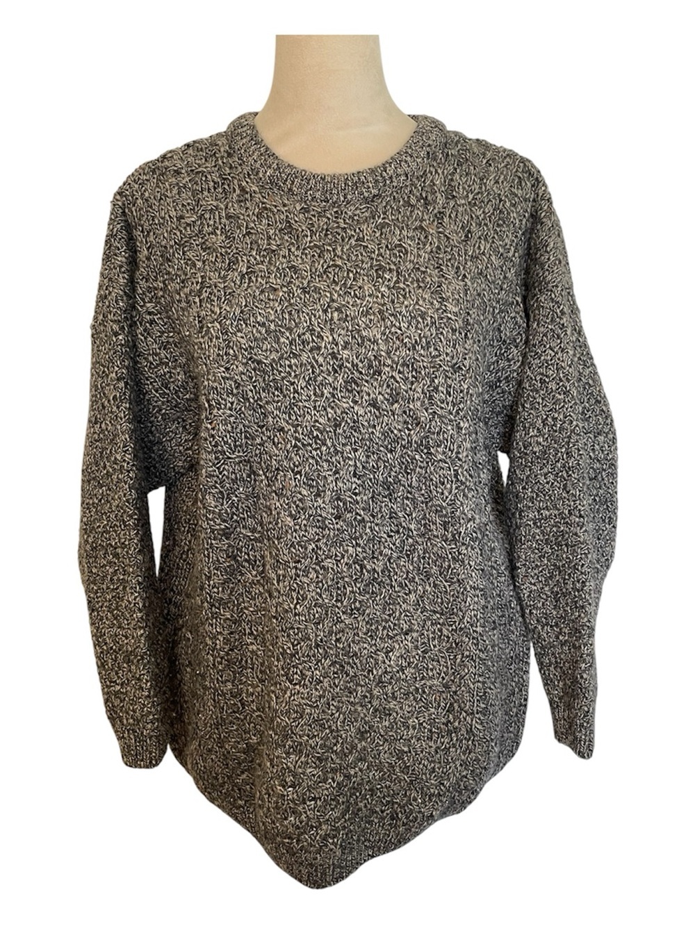 Highland Home Industries made in scotland wool fisherman sweater